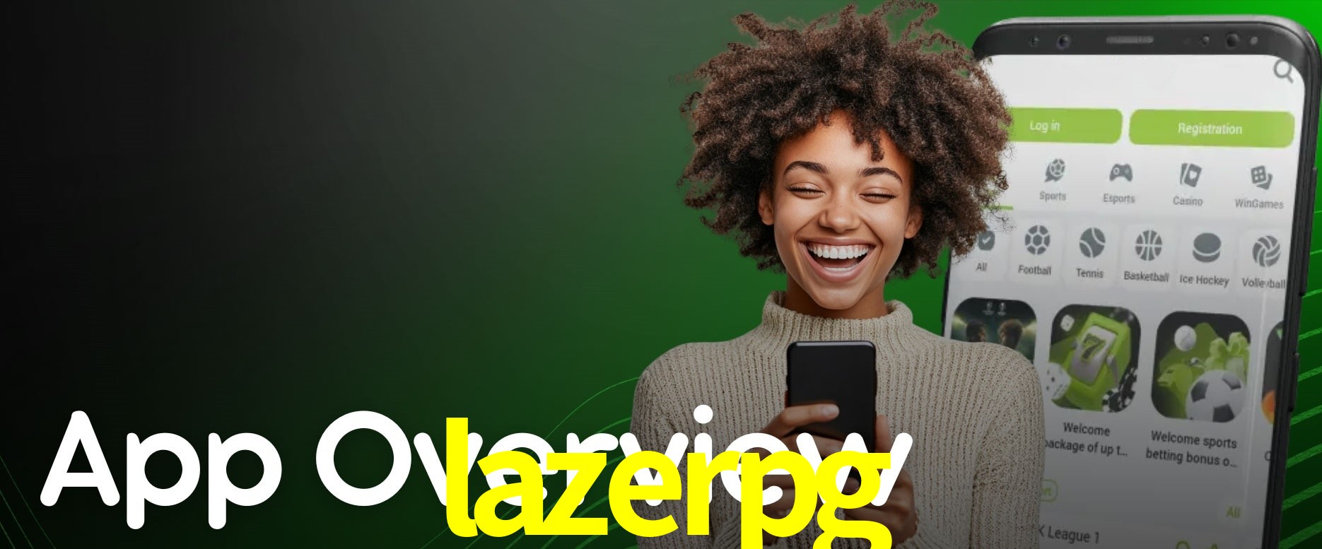 APP oficial da lazerpg para mobile